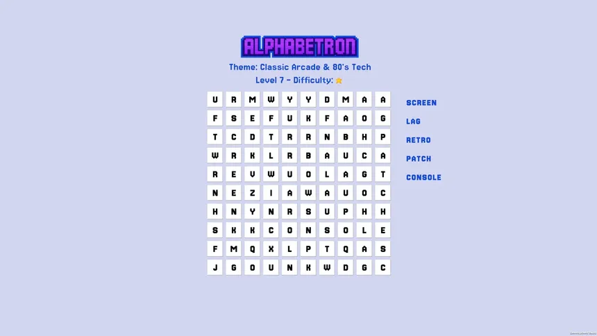 Скриншот 2 к игре Alphabetron