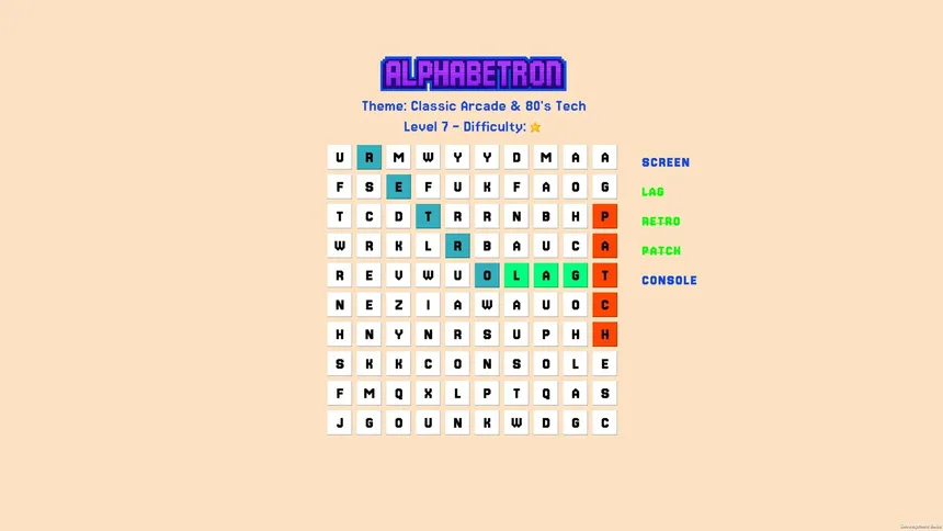 Скриншот 4 к игре Alphabetron