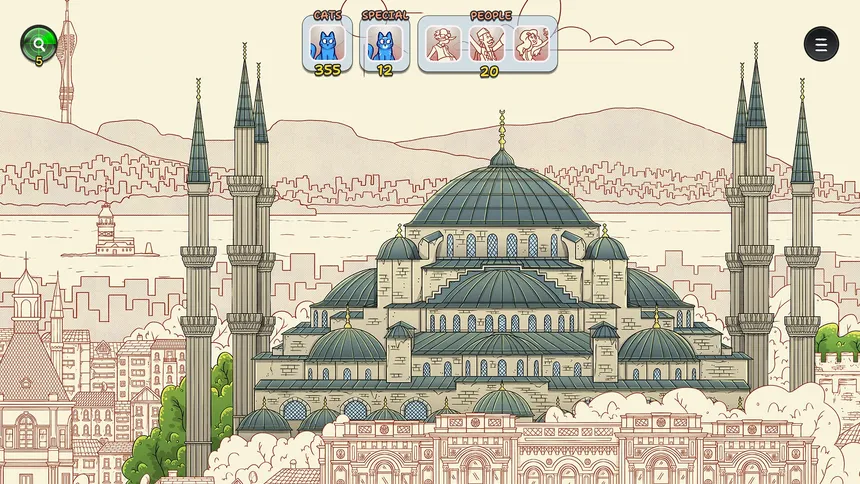 Скриншот 3 к игре Hidden Cats in Istanbul