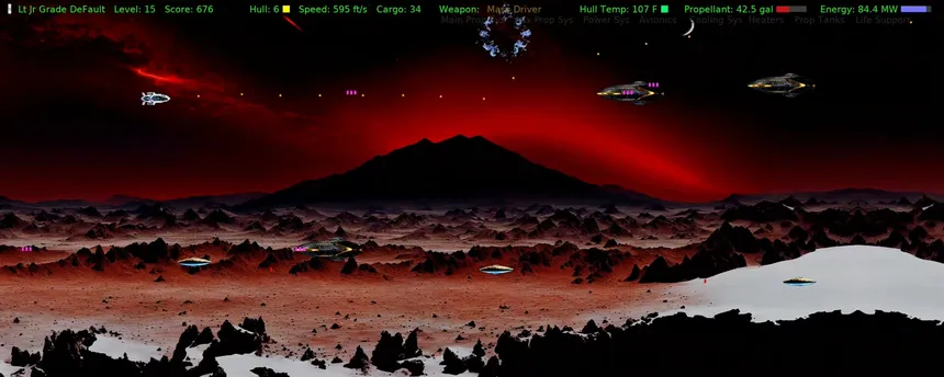 Скриншот 1 к игре Drow Space Shooter
