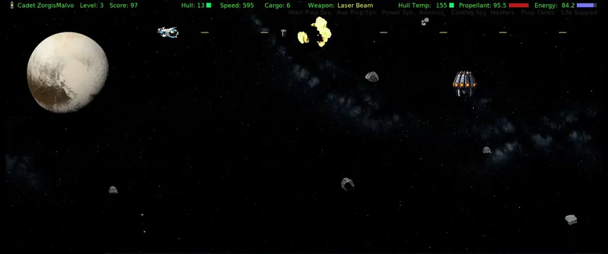 Скриншот 2 к игре Drow Space Shooter