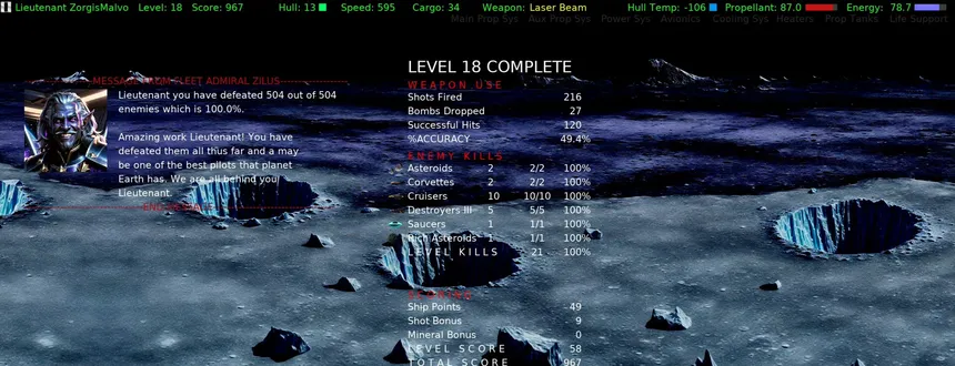 Скриншот 4 к игре Drow Space Shooter