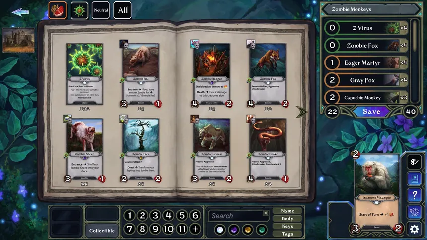 Скриншот 5 к игре Sunyata CCG