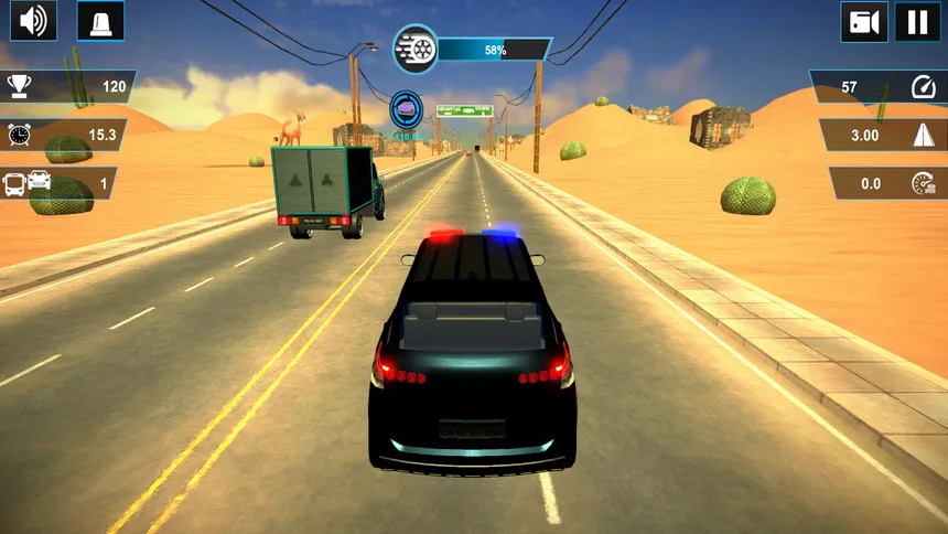 Скриншот 2 к игре Pursuit Rampage