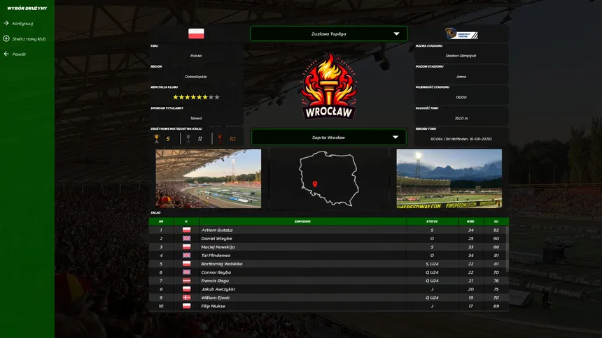 Скриншот 4 к игре Speedway Club Manager 25