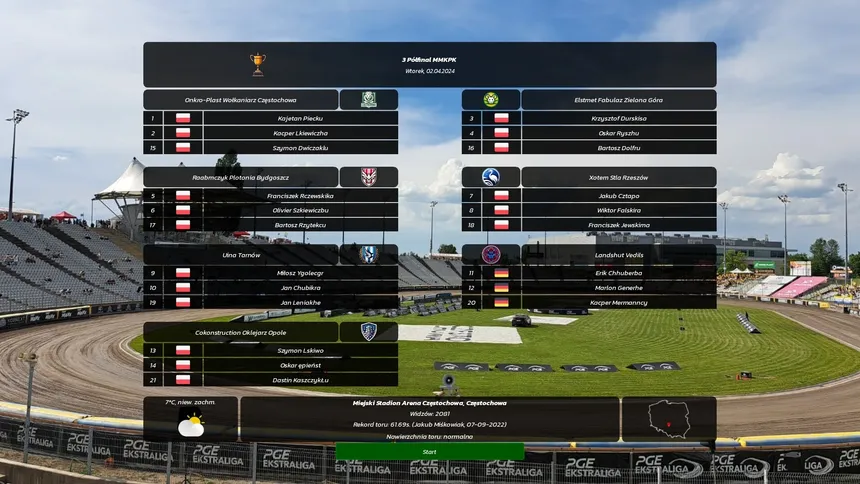 Скриншот 5 к игре Speedway Club Manager 25