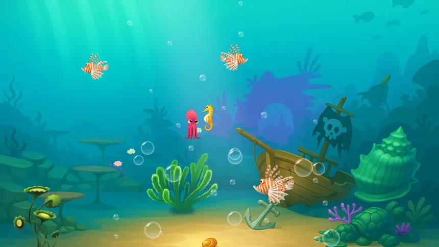 Скриншот 1 к игре DeepBubbles