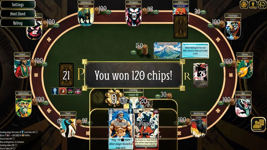 Скриншот 1 к игре Pantheon Poker