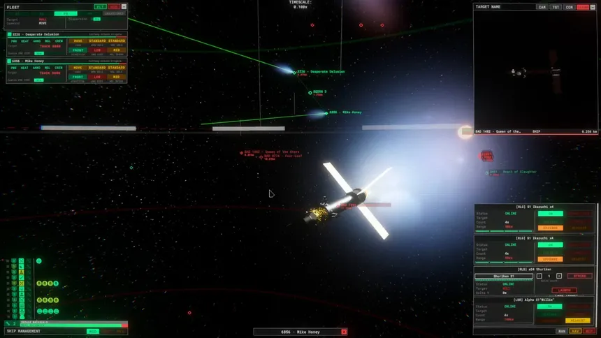Скриншот 2 к игре Spacefleet: Heat Death