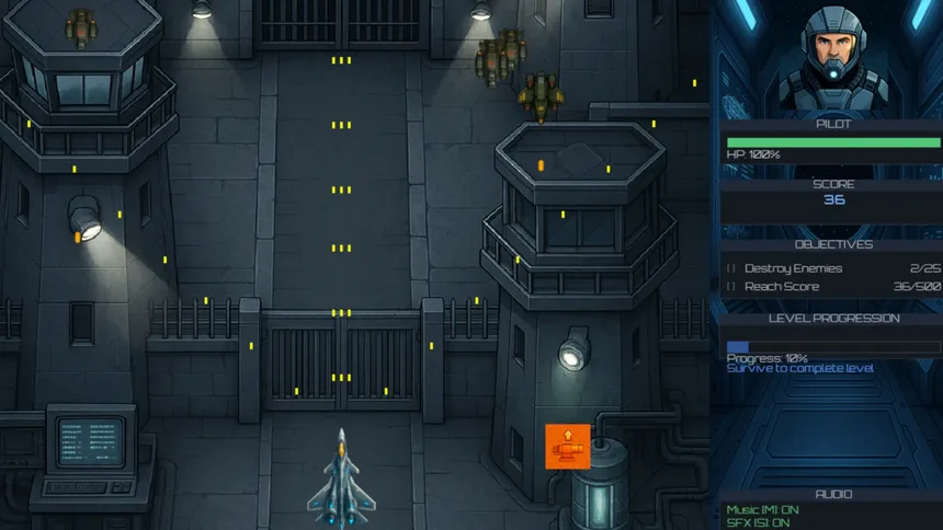 Скриншот 3 к игре Flanker - Call of the Ghost