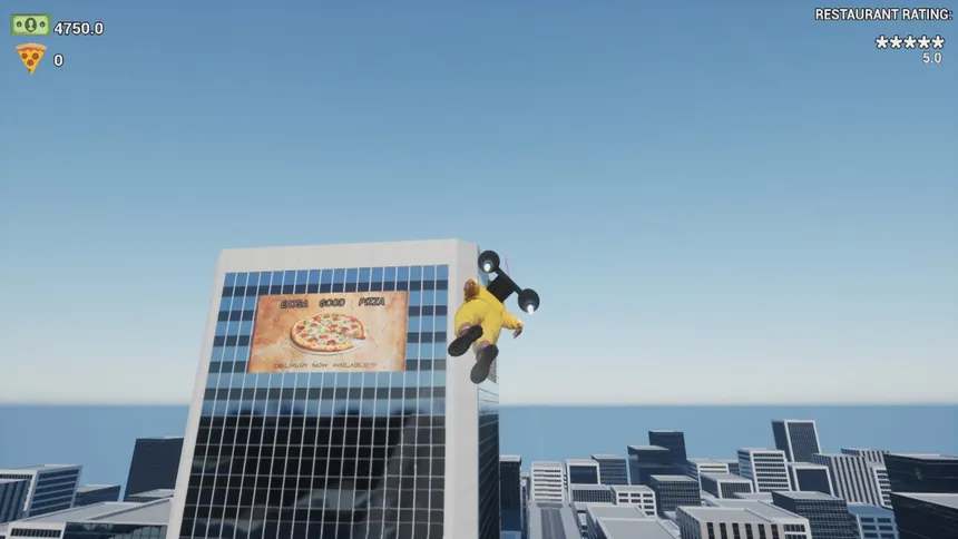 Скриншот 4 к игре Jetpack Pizza Delivery Simulator