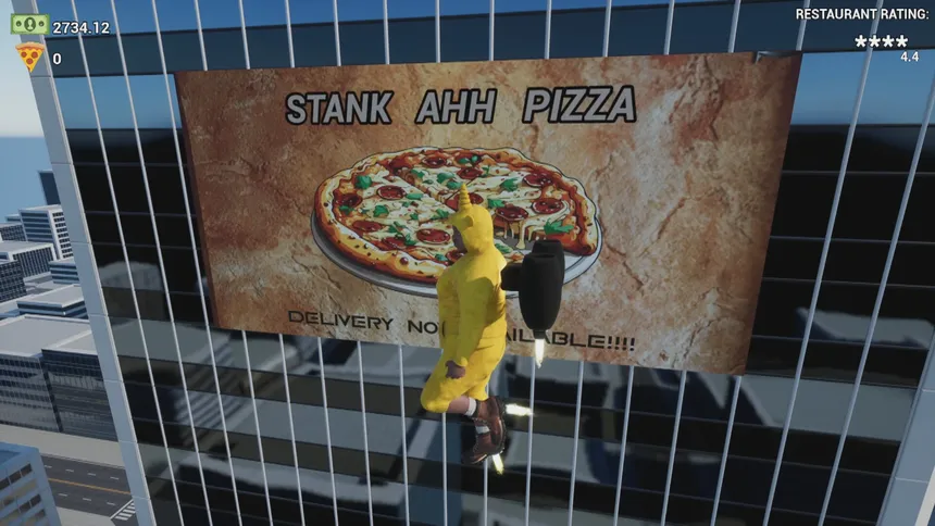 Скриншот 7 к игре Jetpack Pizza Delivery Simulator