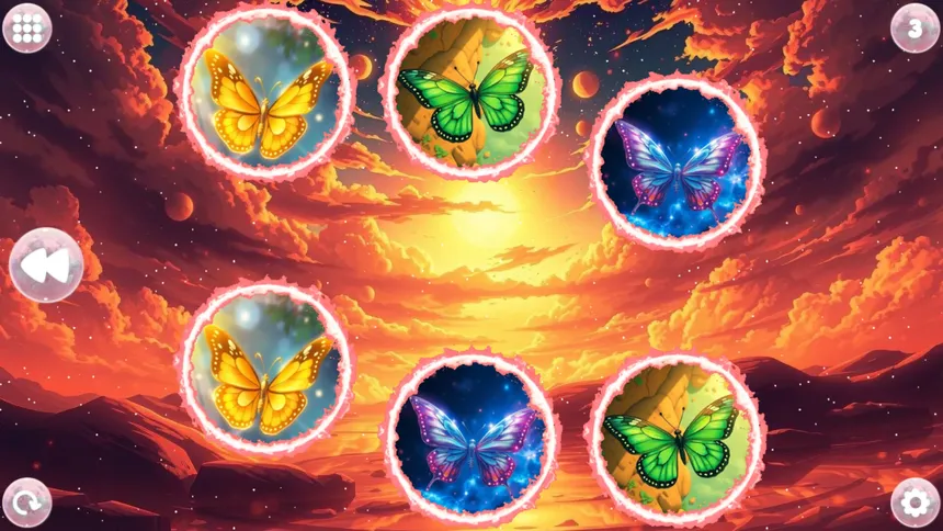 Скриншот 2 к игре Anime Dream Match: Butterflies