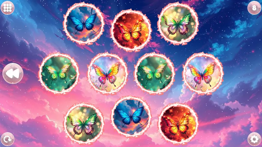 Скриншот 4 к игре Anime Dream Match: Butterflies