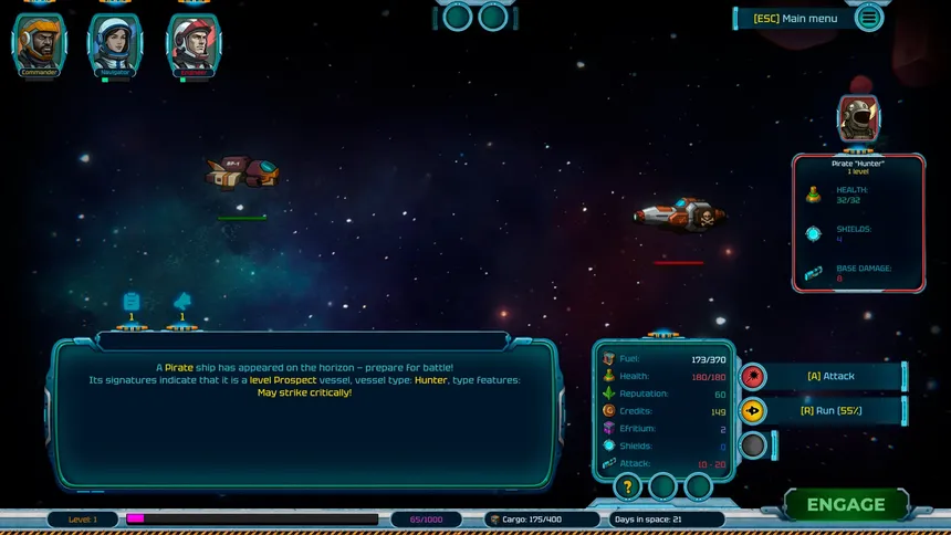 Скриншот 2 к игре Stellar Freight: Echoes of the Void