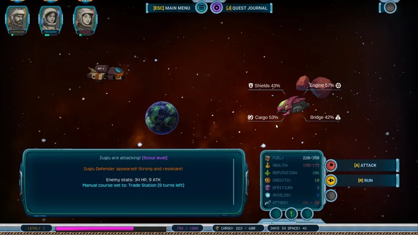 Скриншот 6 к игре Stellar Freight: Echoes of the Void