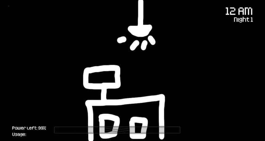 Скриншот 2 к игре Five Nights At Stickman