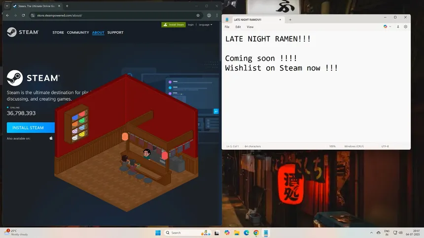 Скриншот 5 к игре Late-Night Ramen
