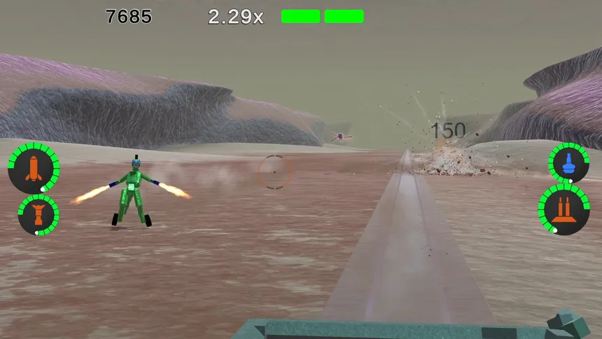 Скриншот 1 к игре Rail Gunner