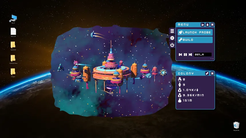 Скриншот 1 к игре Desktop Colony
