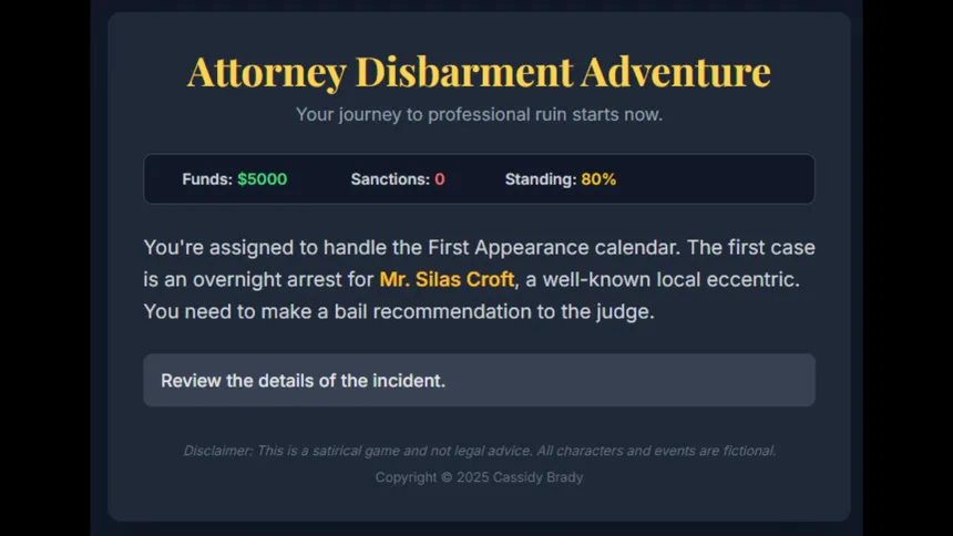 Скриншот 4 к игре Attorney Adventure