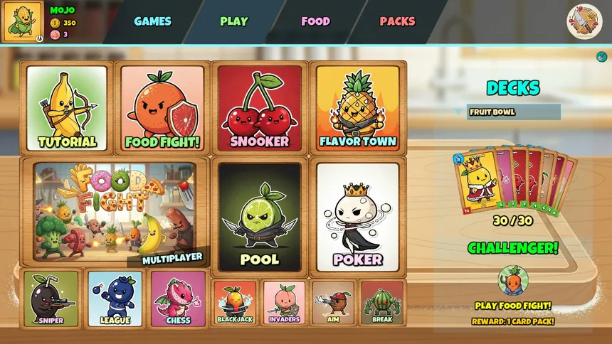 Скриншот 2 к игре Food Fight