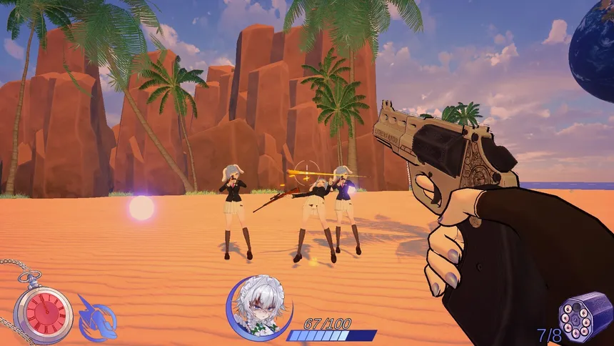 Скриншот 1 к игре I Am Sakuya FPS: Lunarian Invasion