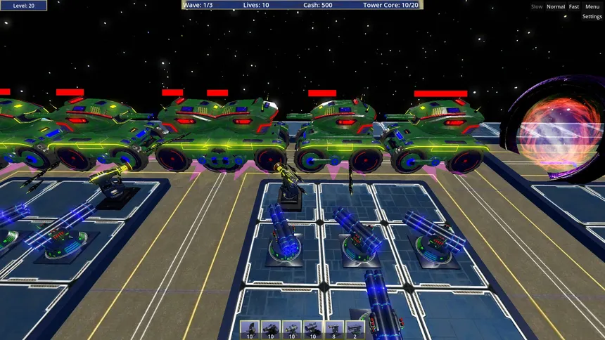 Скриншот 4 к игре Galaxy Defenders (Classic TD)