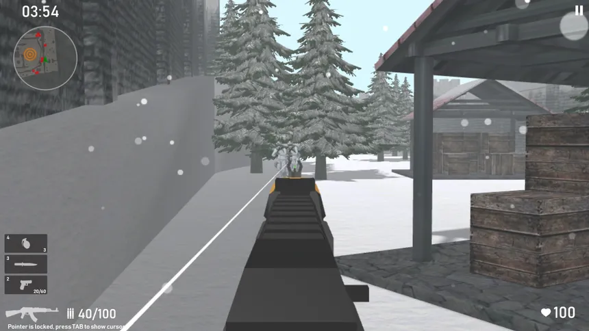 Скриншот 2 к игре Winter Mercenary