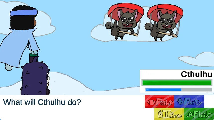 Скриншот 1 к игре Cthulhu Stops the Drug Trade in New Heatsing