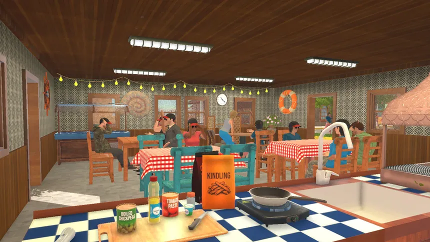 Скриншот 2 к игре Dockside Dreams – Fish & Cook Simulator