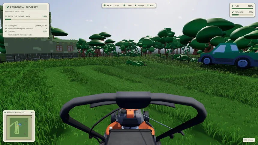 Скриншот 2 к игре A Cut Above: Mow & Grow