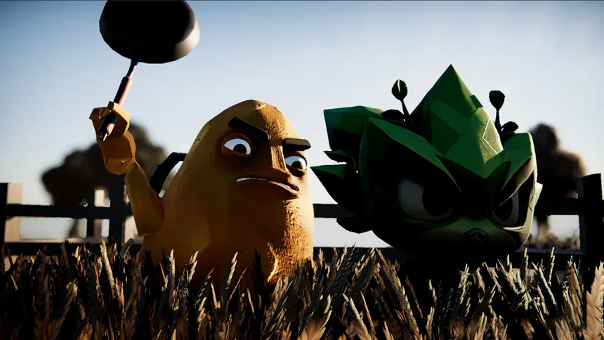 Скриншот 1 к игре Veg Uprising
