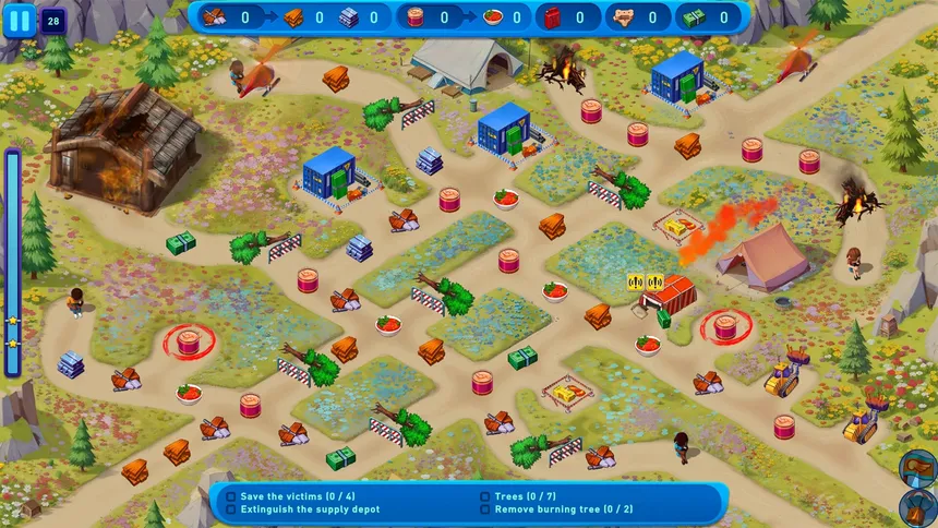 Скриншот 2 к игре Emergency Crew 5: Blazing Vacation
