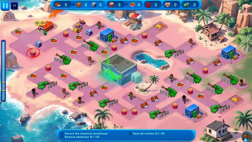 Скриншот 3 к игре Emergency Crew 5: Blazing Vacation