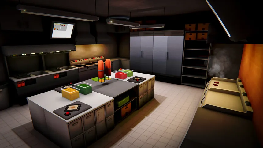 Скриншот 1 к игре Burger Bots Inc.