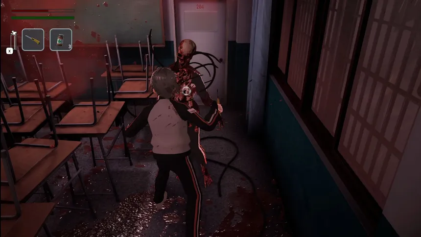 Скриншот 1 к игре Water of M: Beneath the School