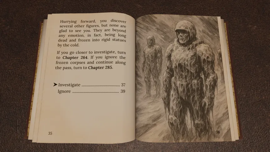 Скриншот 1 к игре Heart of Ice by Dave Morris