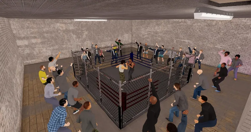 Скриншот 2 к игре Street Fight Club Simulator