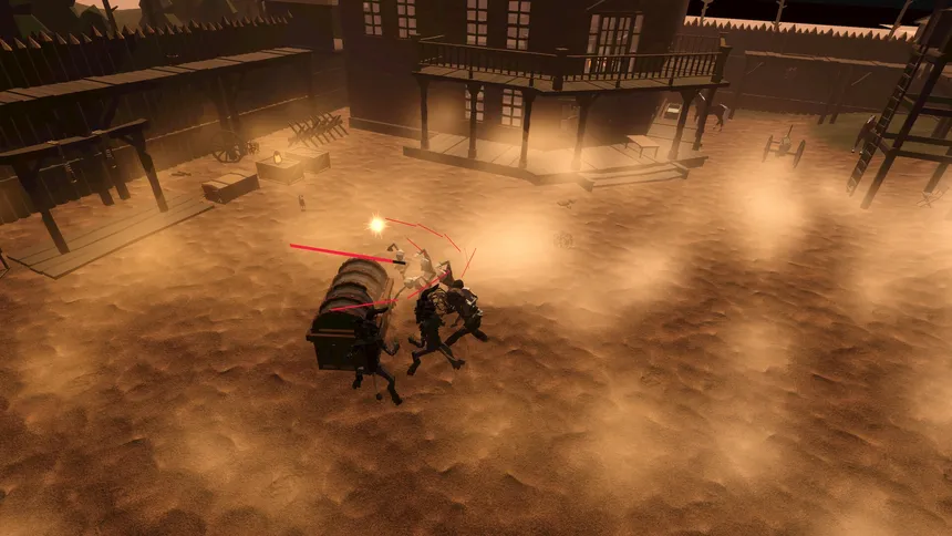 Скриншот 4 к игре Wild Wild Westbound VR : Being Jude The Lawless