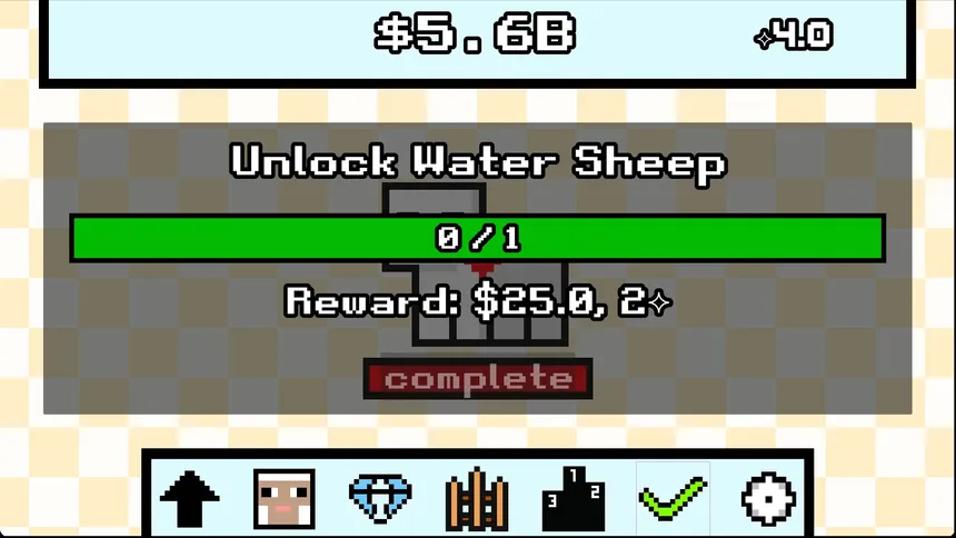 Скриншот 2 к игре Sheep Clicker Royale