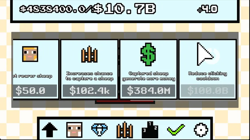 Скриншот 3 к игре Sheep Clicker Royale