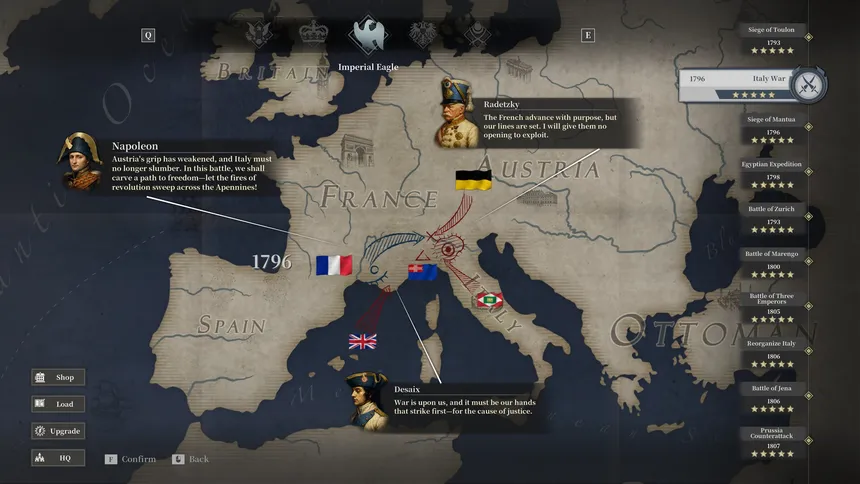 Скриншот 1 к игре European War 4: Napoleon Remastered