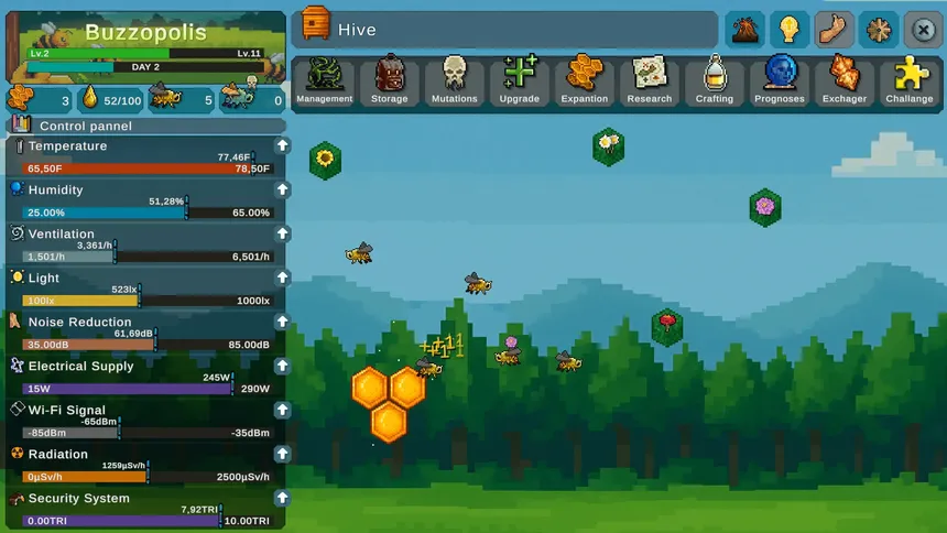 Скриншот 7 к игре Buzzopolis: Hive Incremental