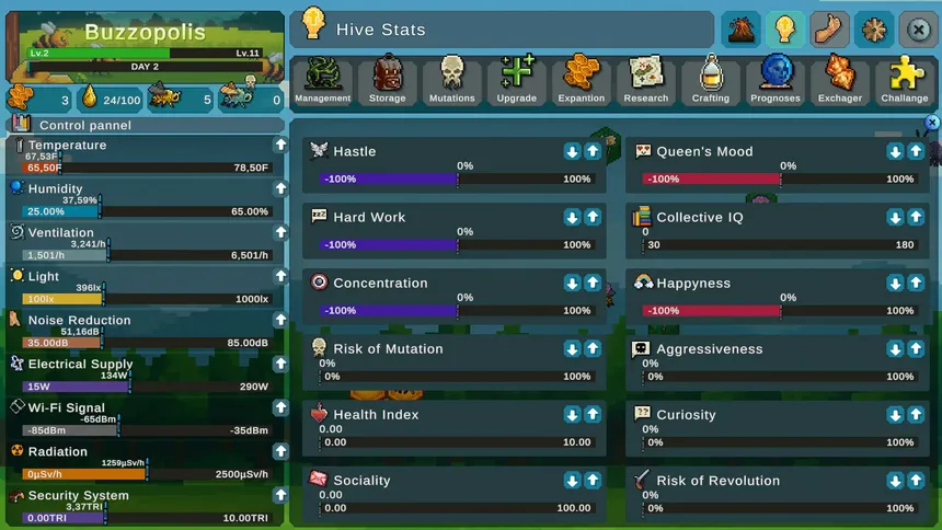 Скриншот 8 к игре Buzzopolis: Hive Incremental
