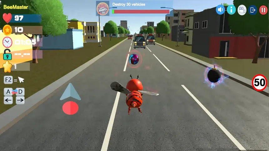 Скриншот 1 к игре Bee Master
