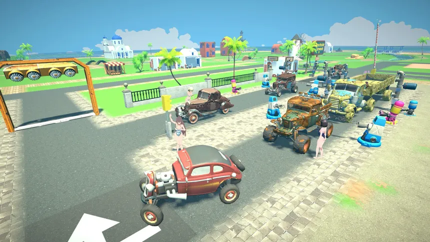 Скриншот 5 к игре Beachside Carwash: Suds & Sorcery