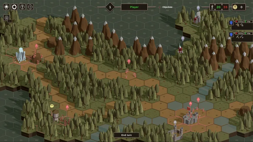 Скриншот 1 к игре Tabletop Fantasy War