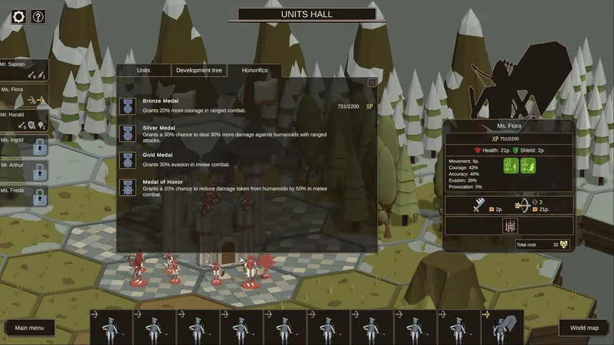 Скриншот 7 к игре Tabletop Fantasy War