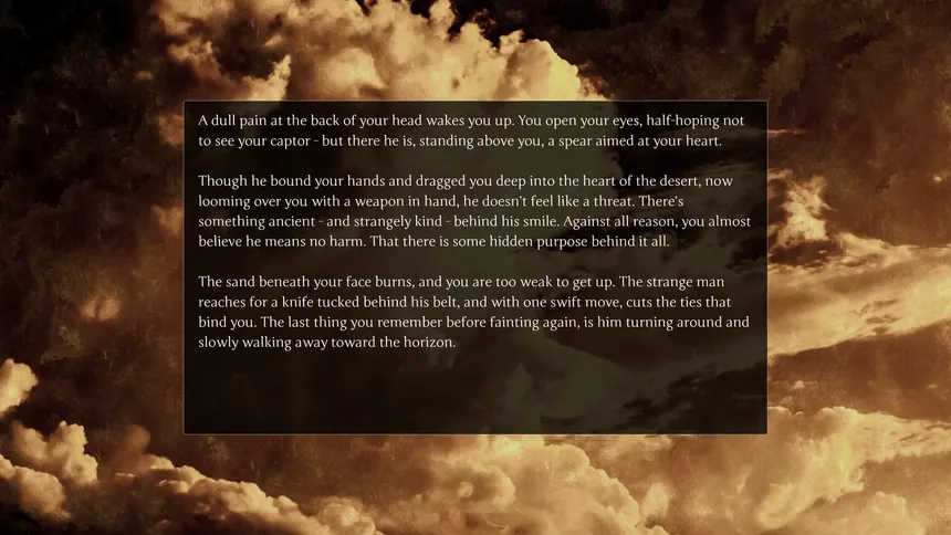 Скриншот 1 к игре Bael's Rock: A Text Adventure